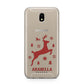Personalised Reindeer Samsung J5 2017 Case