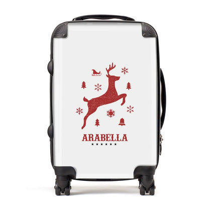 Personalised Reindeer Suitcase