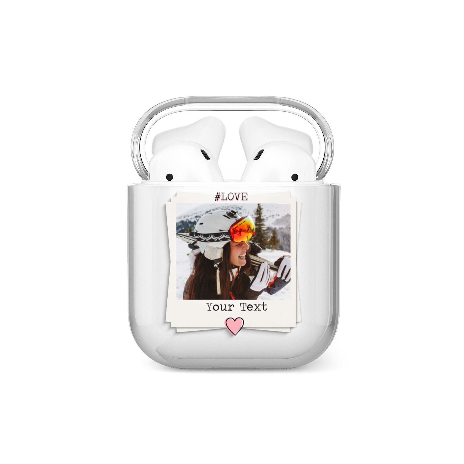 Personalised Retro Photo AirPods Case