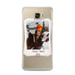 Personalised Retro Photo Samsung Galaxy A7 2016 Case on gold phone