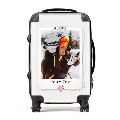 Personalised Retro Photo Suitcase