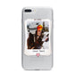 Personalised Retro Photo iPhone 7 Plus Bumper Case on Silver iPhone