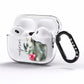 Personalised Rhinoceros AirPods Pro Clear Case Side Image