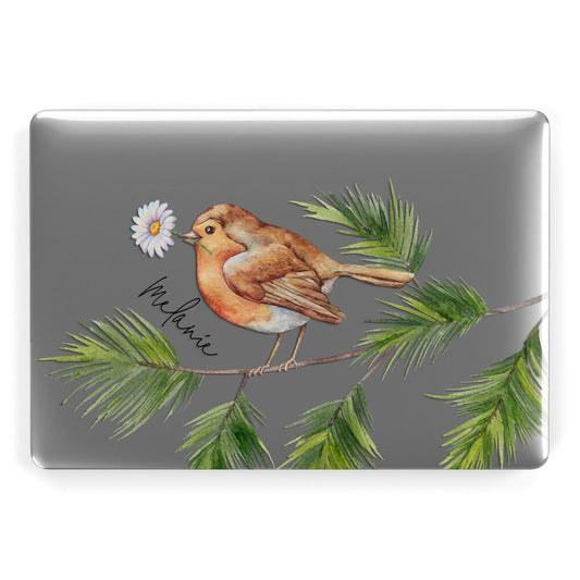 Personalised Robin Apple MacBook Case