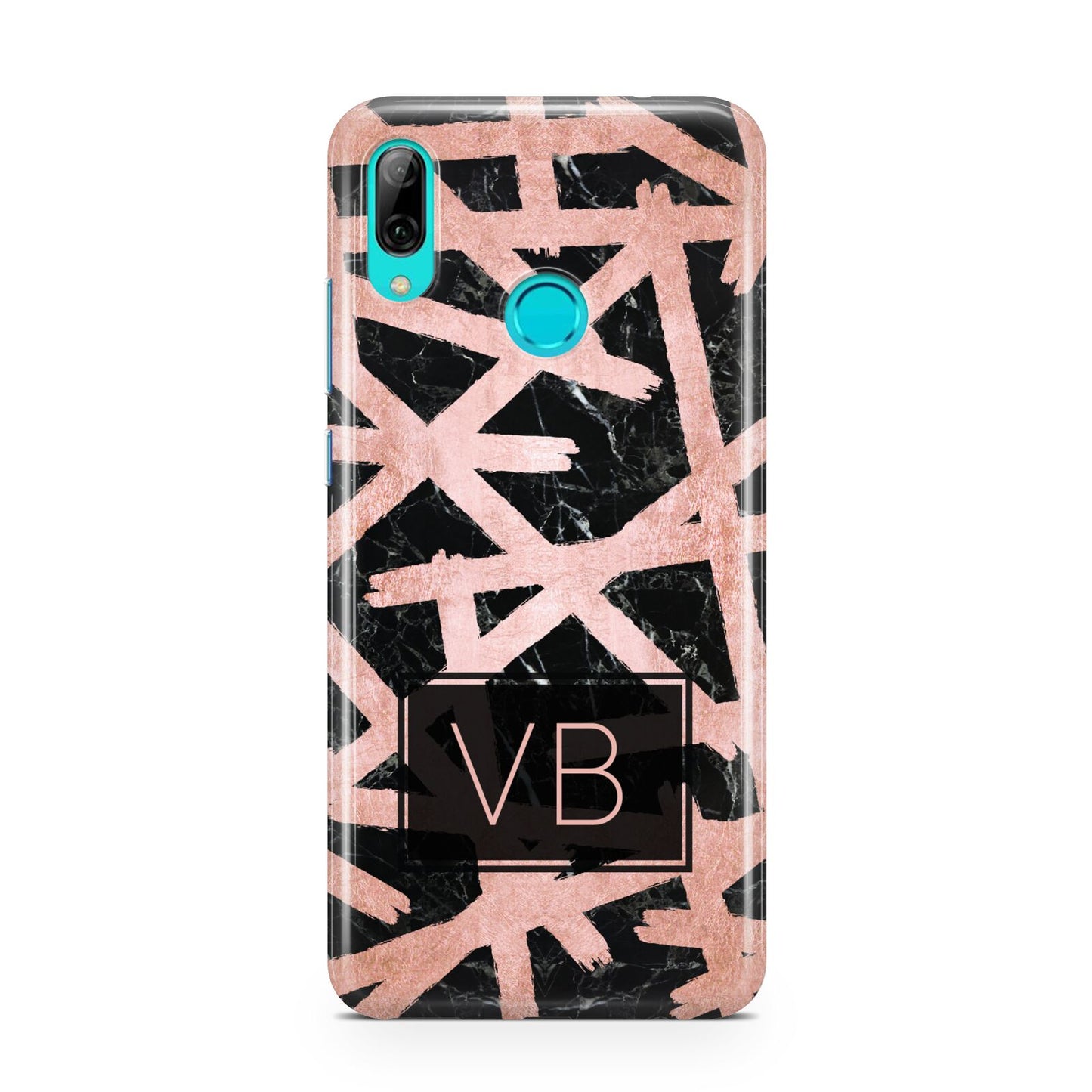 Personalised Rose Gold Effect Huawei P Smart 2019 Case