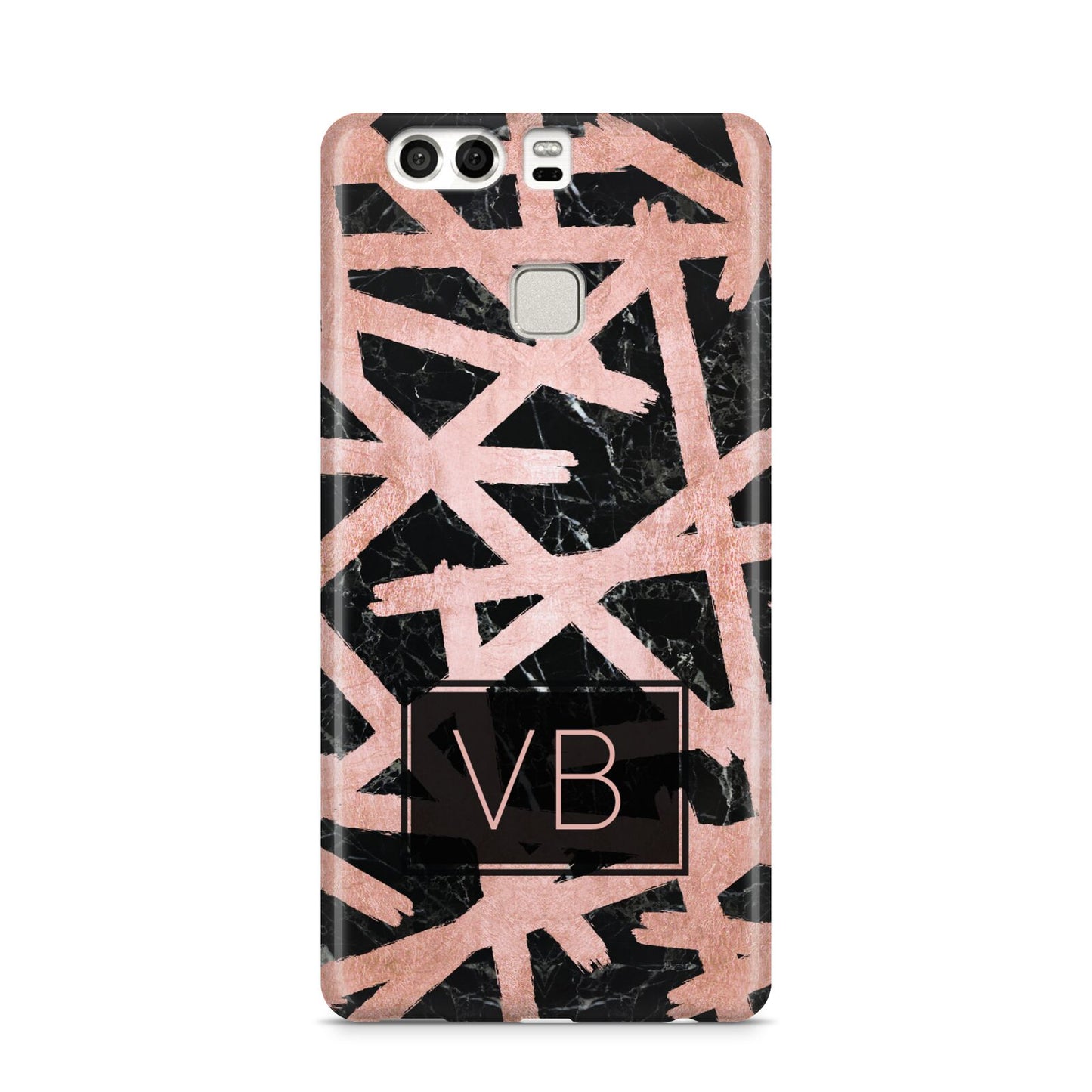 Personalised Rose Gold Effect Huawei P9 Case