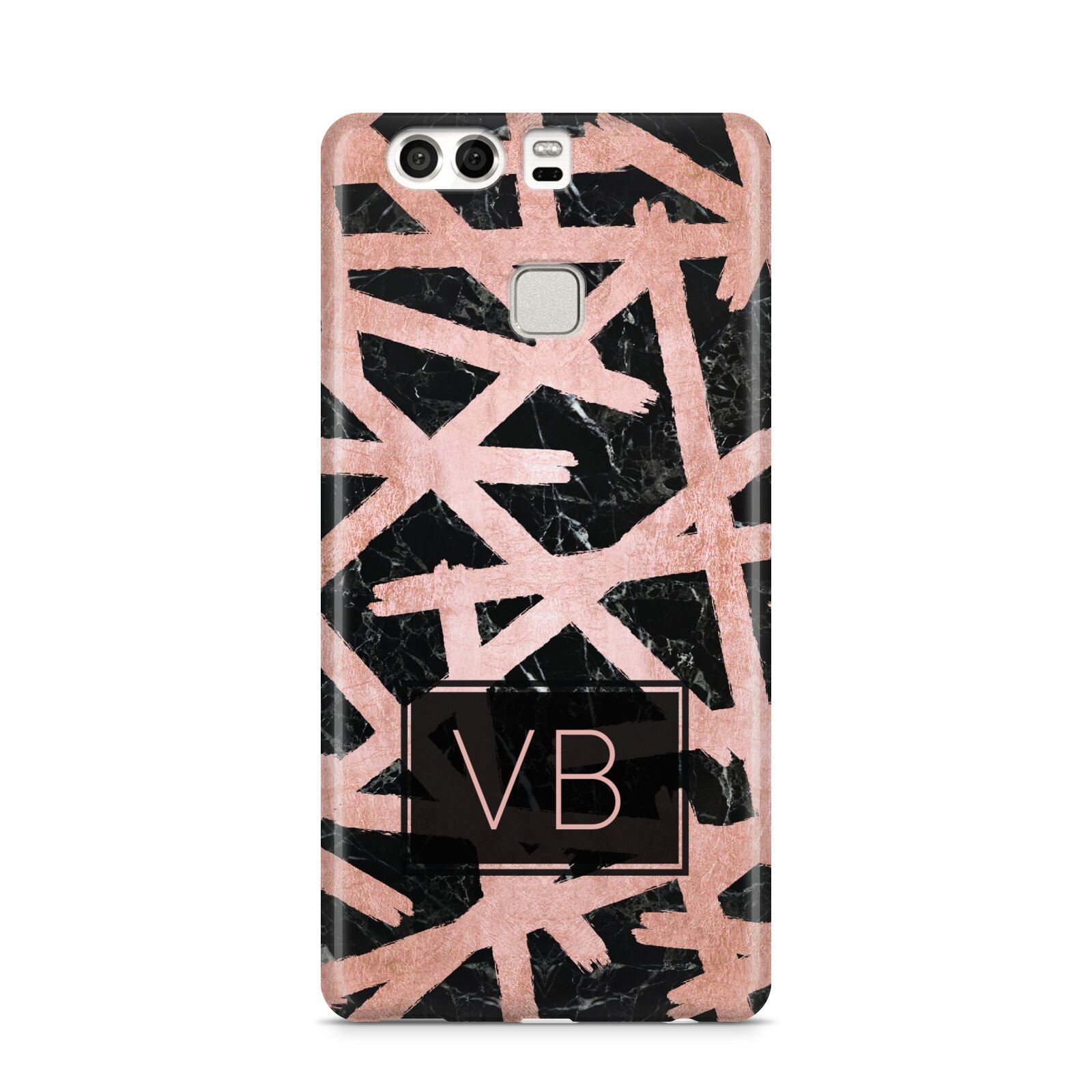 Personalised Rose Gold Effect Huawei P9 Case