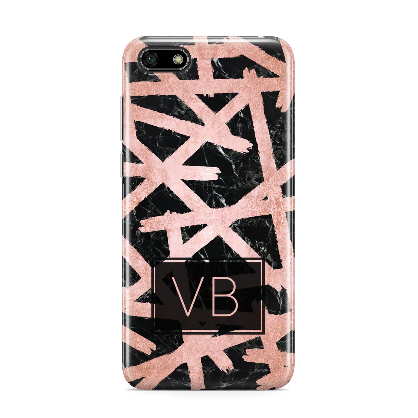 Personalised Rose Gold Effect Huawei Y5 Prime 2018 Phone Case