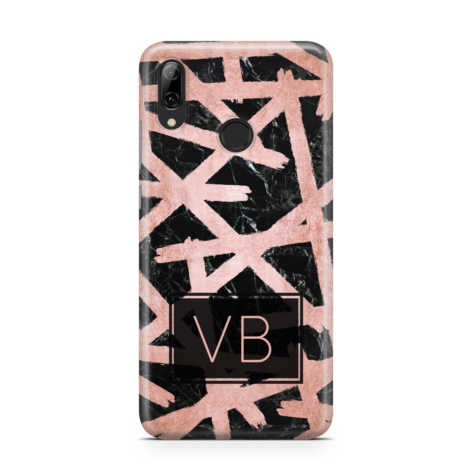 Personalised Rose Gold Effect Huawei Y7 2019