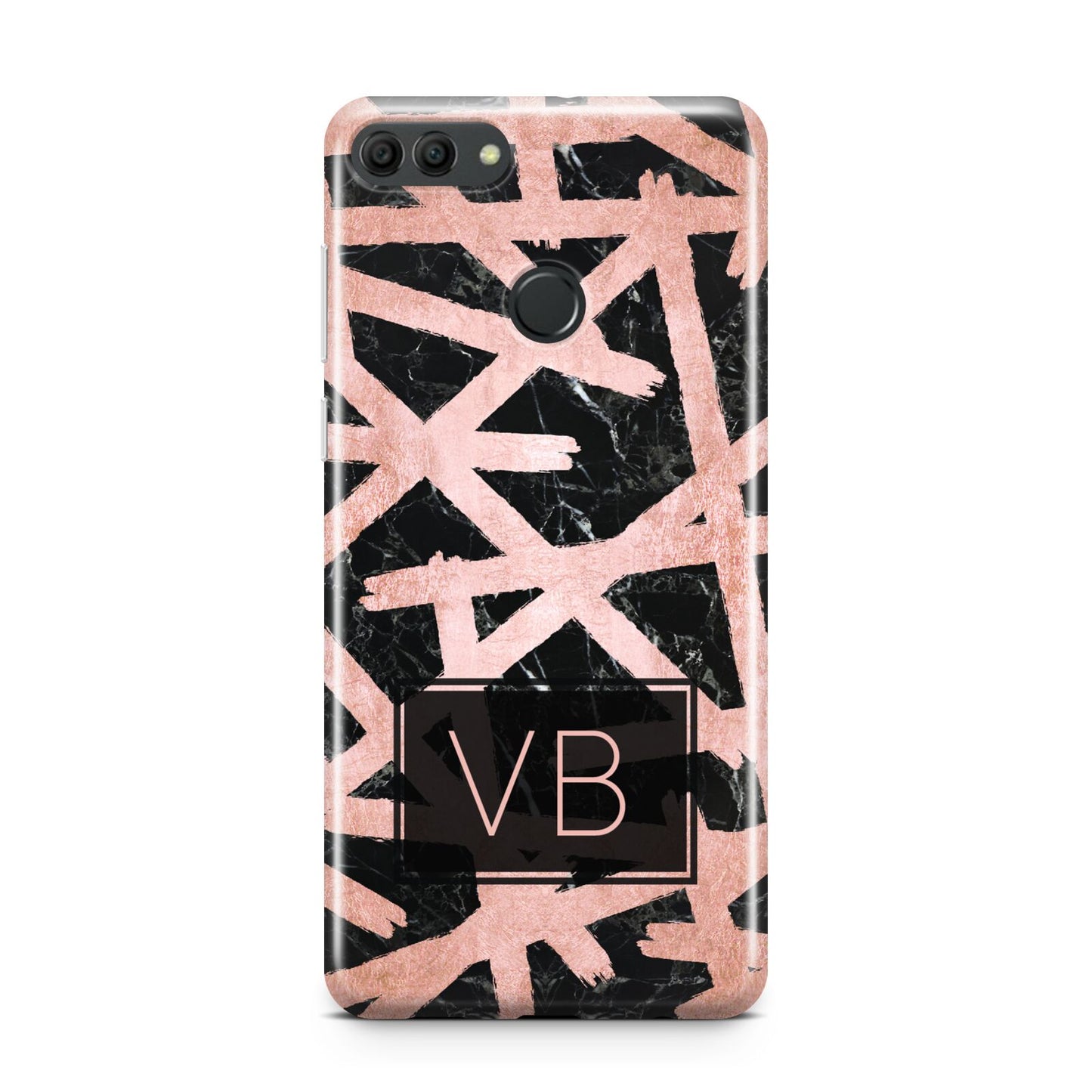 Personalised Rose Gold Effect Huawei Y9 2018