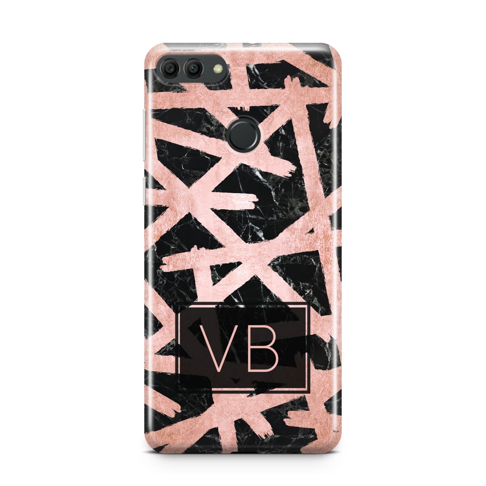 Personalised Rose Gold Effect Huawei Y9 2018