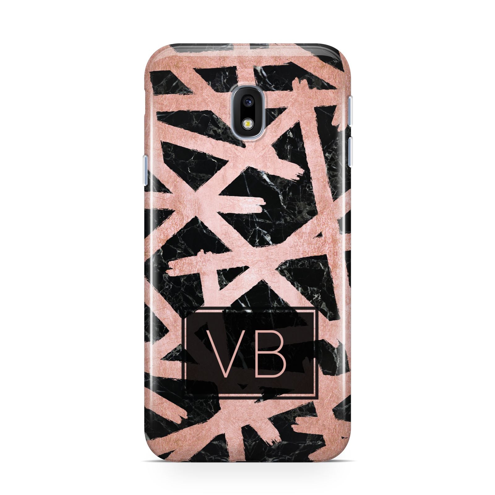 Personalised Rose Gold Effect Samsung Galaxy J3 2017 Case