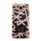 Personalised Rose Gold Effect Samsung Galaxy Note 4 Case