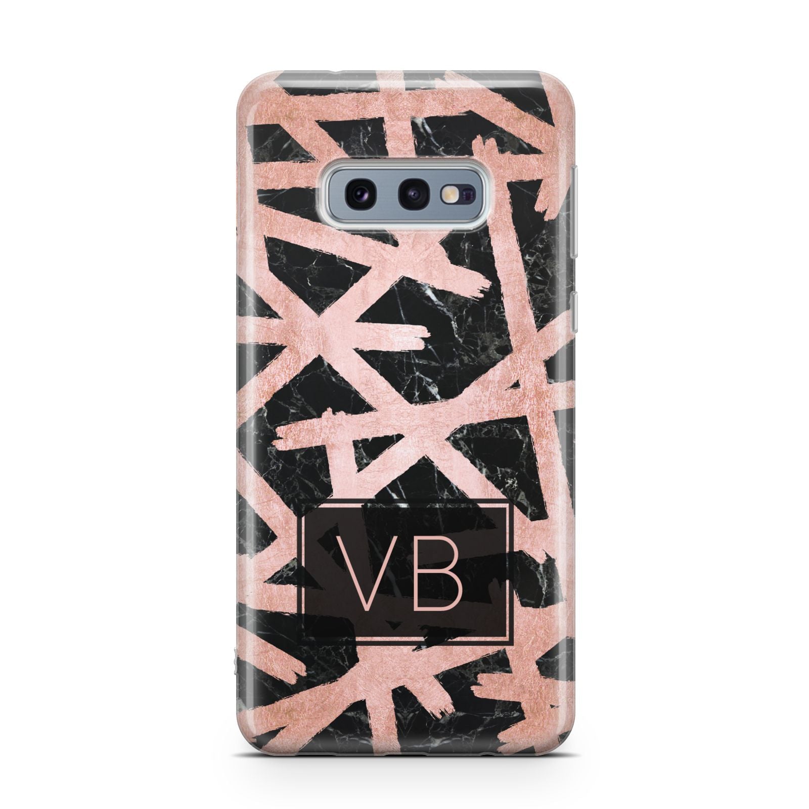 Personalised Rose Gold Effect Samsung Galaxy S10E Case