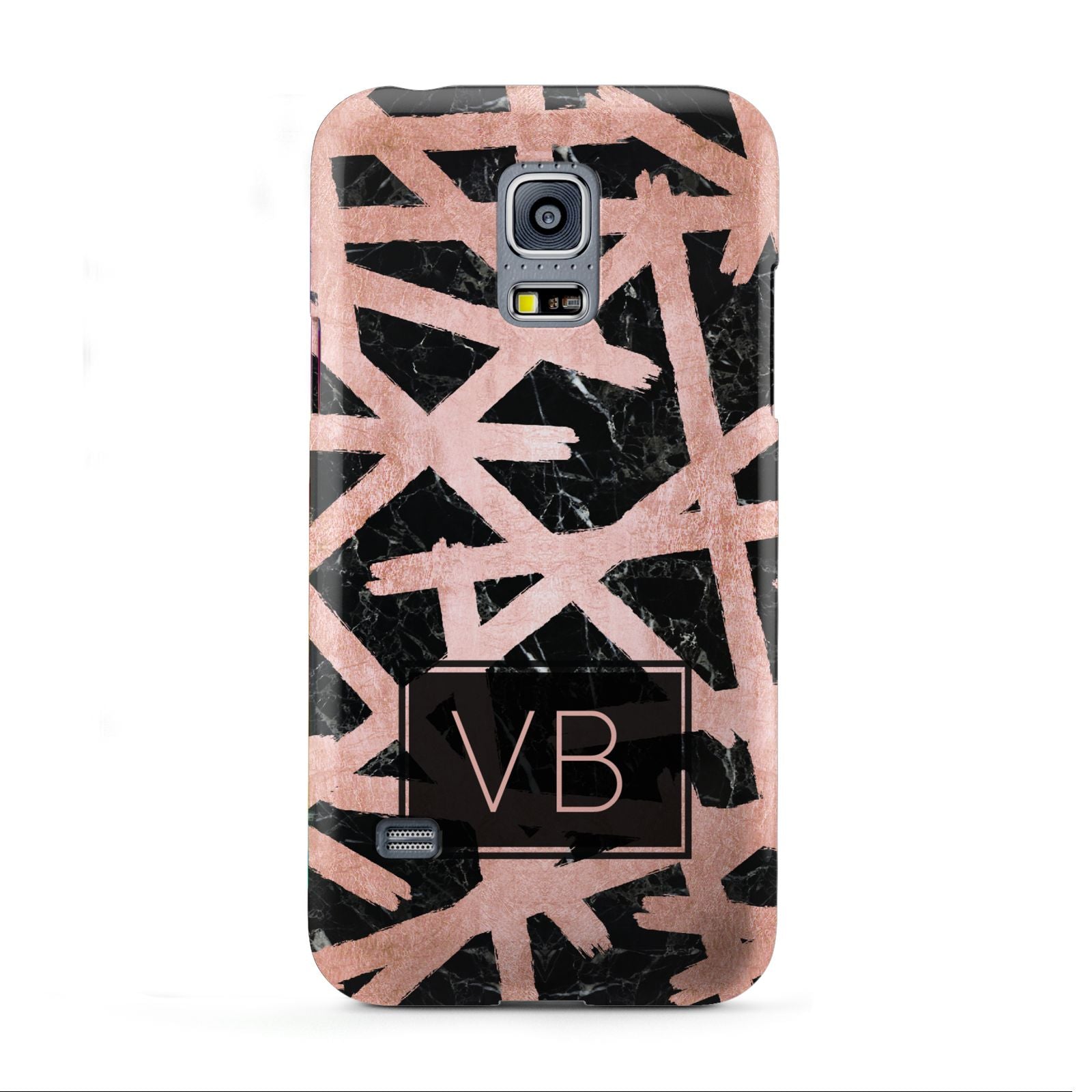 Personalised Rose Gold Effect Samsung Galaxy S5 Mini Case