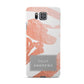 Personalised Rose Gold Leaf Name Samsung Galaxy Alpha Case