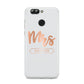 Personalised Rose Gold Mrs Surname On Grey Huawei Nova 2s Phone Case
