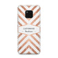 Personalised Rose Gold Name Or Initials Custom Huawei Mate 20 Pro Phone Case