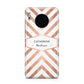 Personalised Rose Gold Name Or Initials Custom Huawei Mate 30