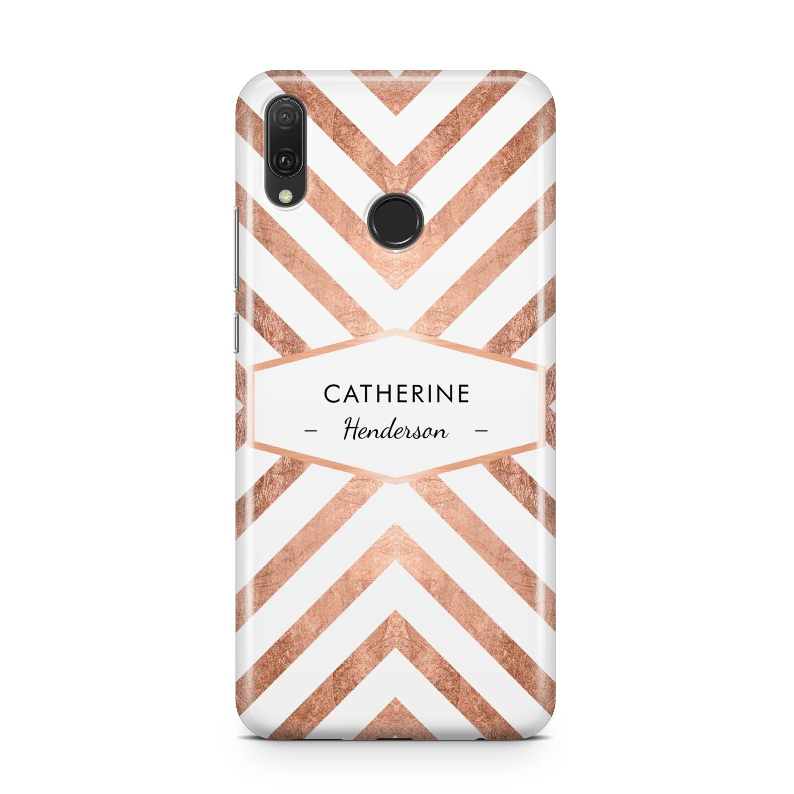 Personalised Rose Gold Name Or Initials Custom Huawei Y9 2019