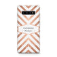 Personalised Rose Gold Name Or Initials Custom Protective Samsung Galaxy Case