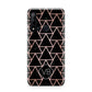 Personalised Rose Gold Triangle Marble Huawei P20 Lite 5G Phone Case