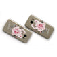 Personalised Rose with Name Samsung Galaxy Case Flat Overview