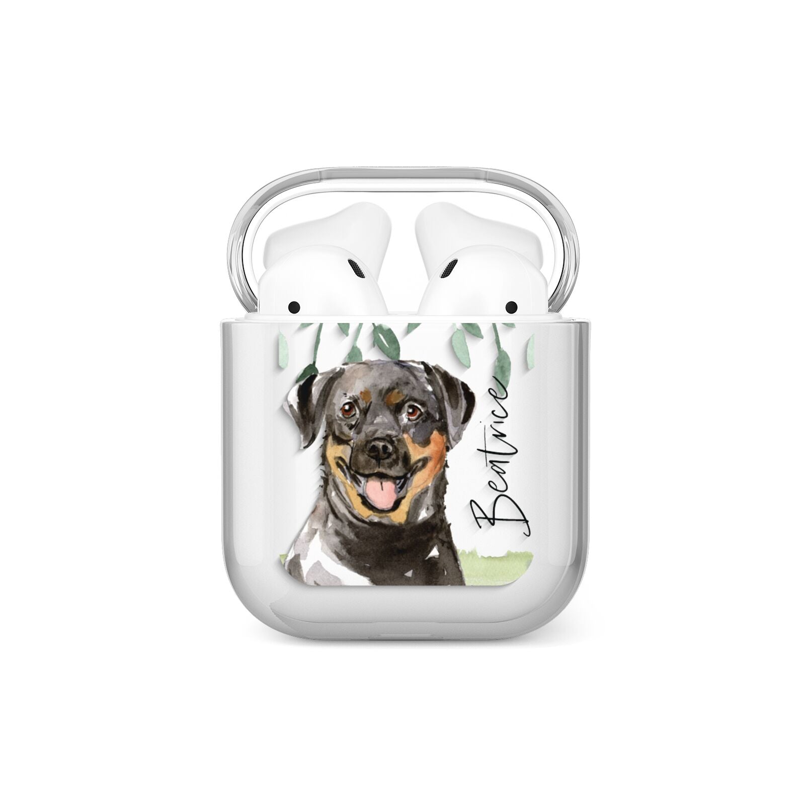 Personalised Rottweiler AirPods Case