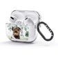 Personalised Rottweiler AirPods Glitter Case 3rd Gen Side Image