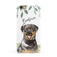 Personalised Rottweiler Apple iPhone 6 3D Snap Case