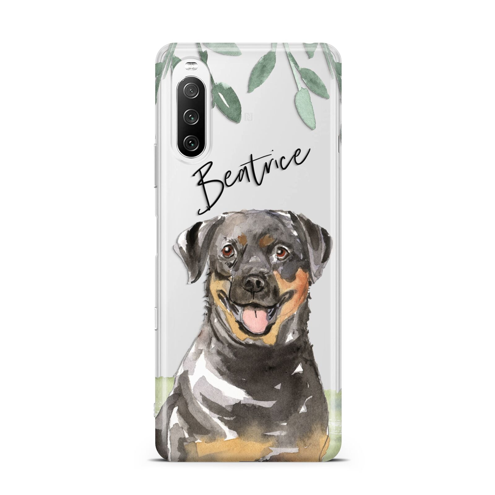 Personalised Rottweiler Sony Xperia 10 III Case