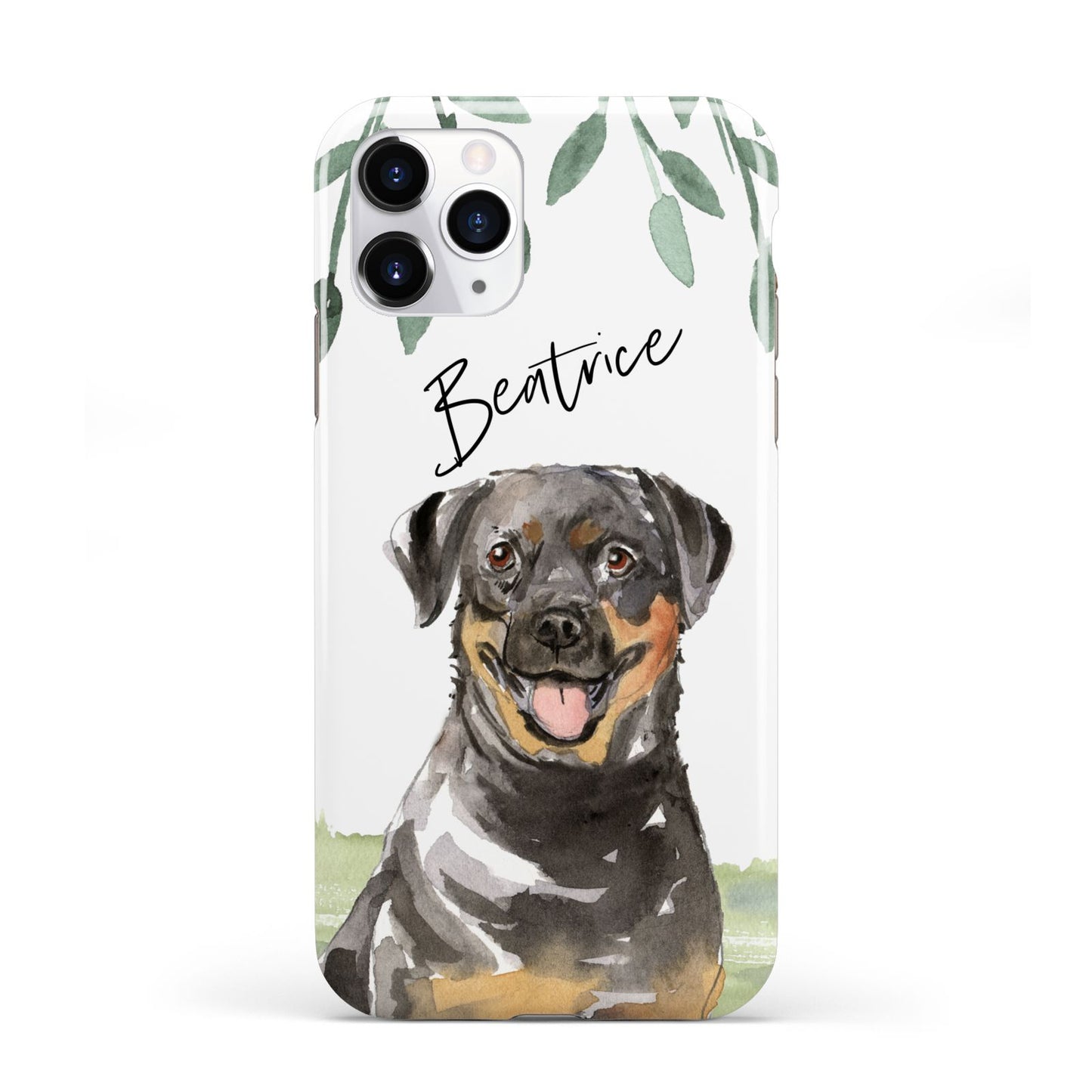Personalised Rottweiler iPhone 11 Pro 3D Tough Case