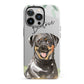 Personalised Rottweiler iPhone 13 Pro Full Wrap 3D Tough Case