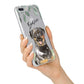 Personalised Rottweiler iPhone 7 Plus Bumper Case on Silver iPhone Alternative Image