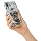 Personalised Rottweiler iPhone X Bumper Case on Silver iPhone Alternative Image 2