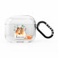 Personalised Rough Collie AirPods Clear Case 3rd Gen
