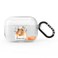 Personalised Rough Collie AirPods Pro Clear Case