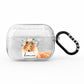 Personalised Rough Collie AirPods Pro Glitter Case