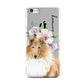 Personalised Rough Collie Apple iPhone 5c Case