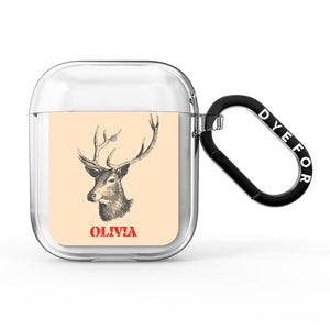 Personalised Rudolph AirPods Case