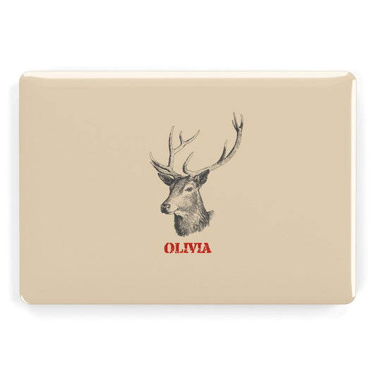 Personalised Rudolph Apple MacBook Case