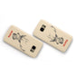 Personalised Rudolph Samsung Galaxy Case Flat Overview