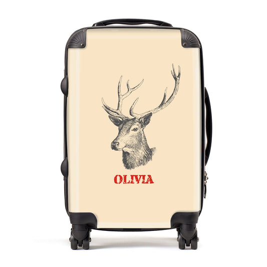 Personalised Rudolph Suitcase