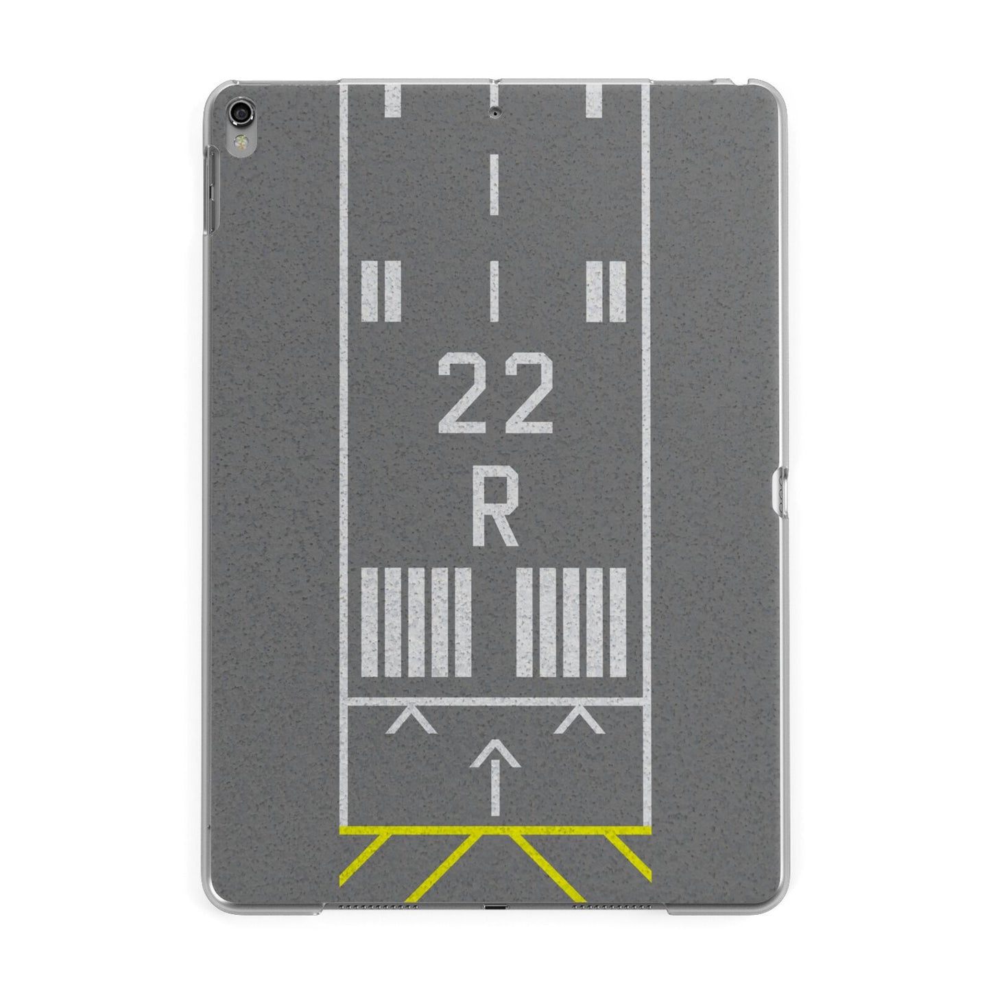 Personalised Runway Apple iPad Grey Case
