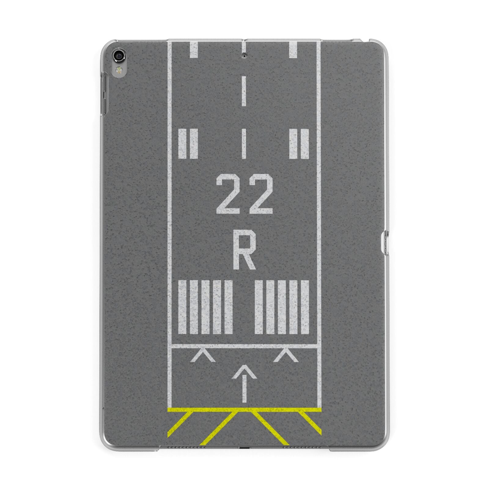 Personalised Runway Apple iPad Grey Case