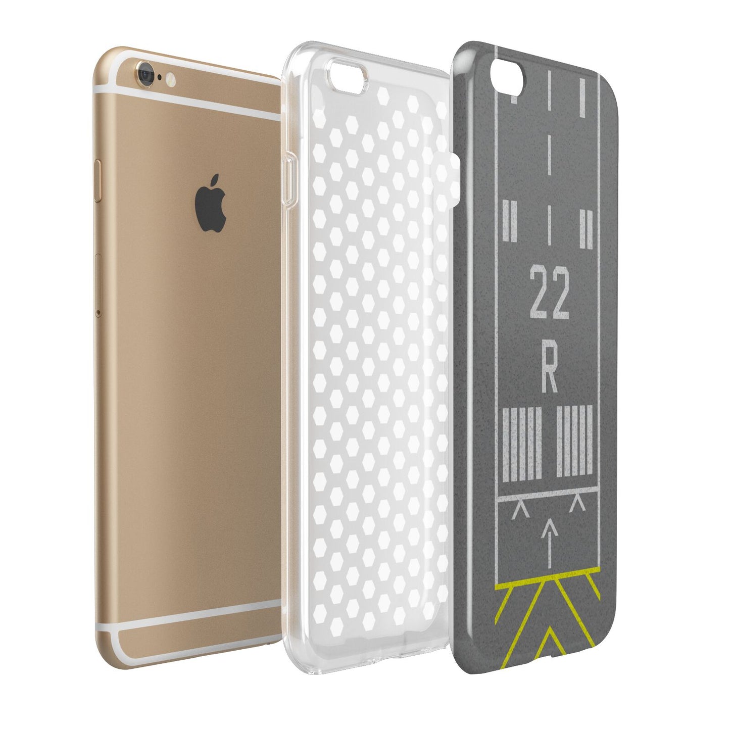 Personalised Runway Apple iPhone 6 Plus 3D Tough Case Expand Detail Image