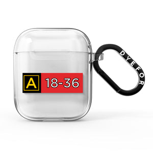 Personalised Runway Holding Position AirPods Case