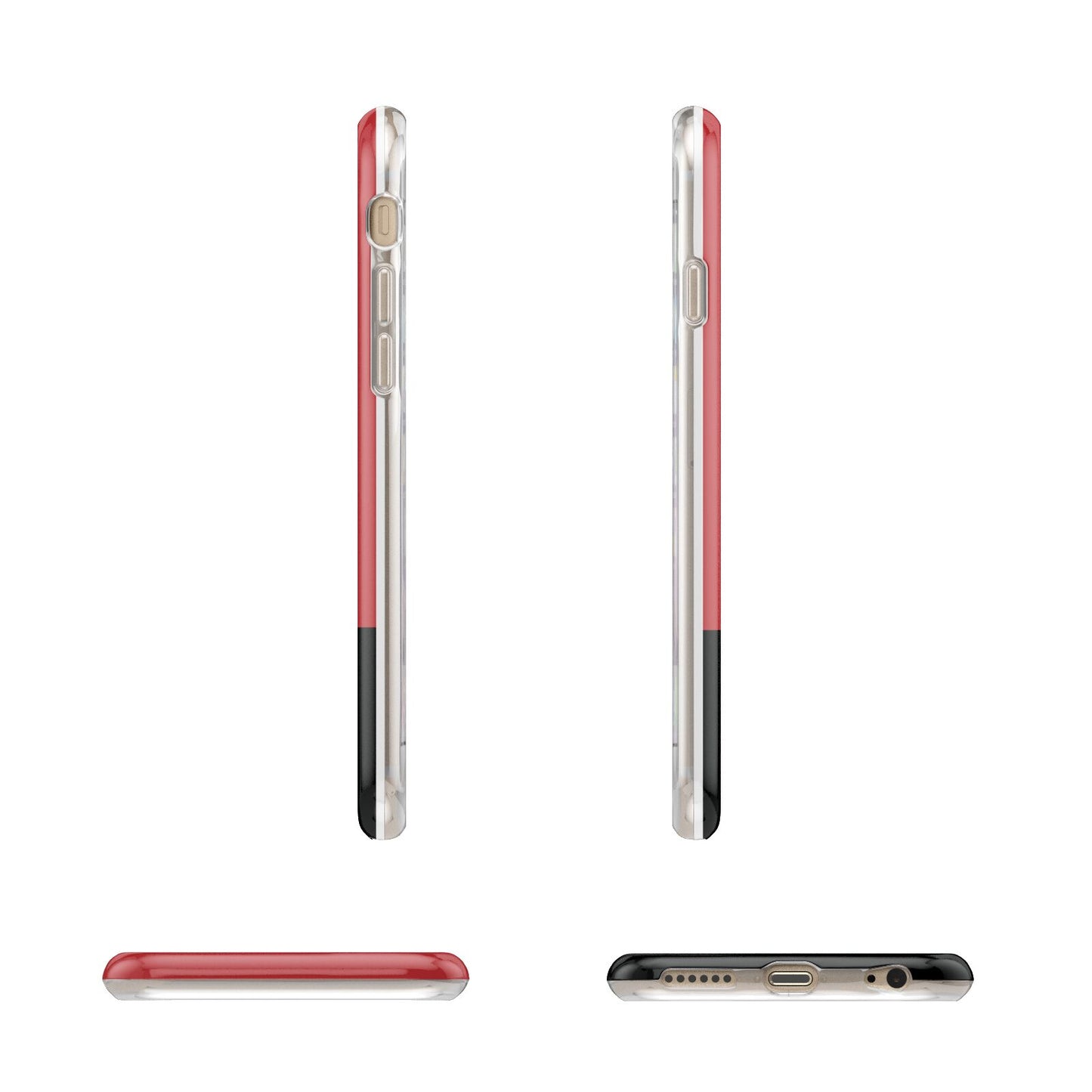 Personalised Runway Holding Position Apple iPhone 6 3D Wrap Tough Case Alternative Image Angles