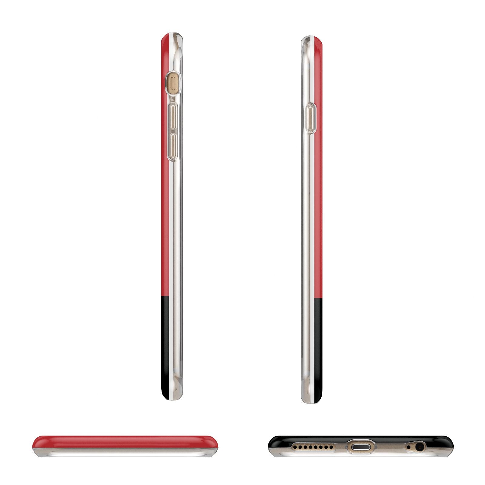 Personalised Runway Holding Position Apple iPhone 6 Plus 3D Wrap Tough Case Alternative Image Angles