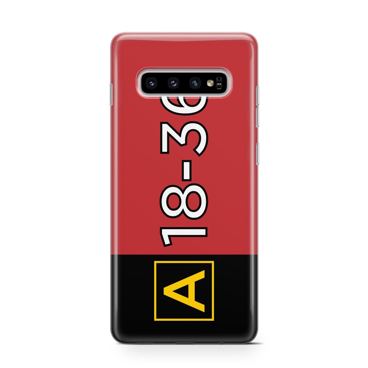 Personalised Runway Holding Position Protective Samsung Galaxy Case